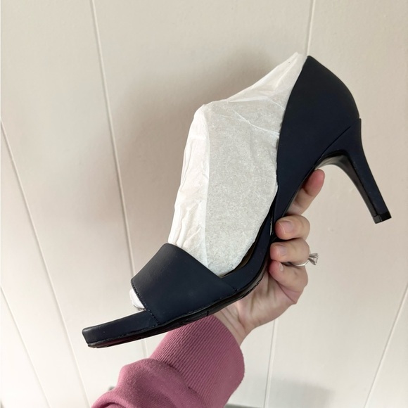 LifeStride Women's Mantra Heels navy blue size 11 new - Picture 9 of 11